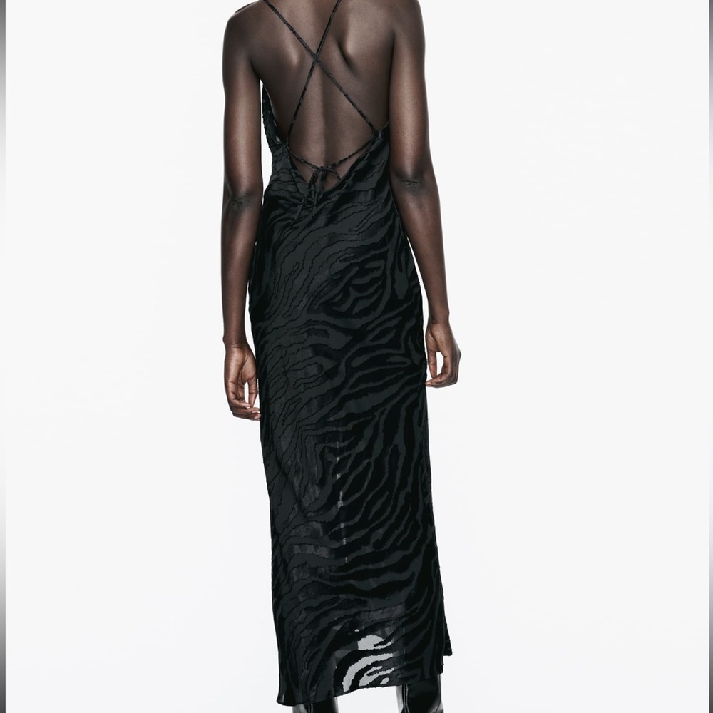 ZARA SLIP DRESS - Picture 5 of 5